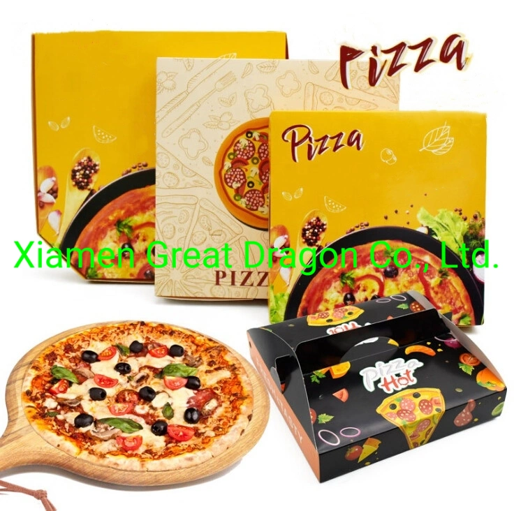 Pizza Box Locking Corners for Stability and Durability (GD-CCB210508)