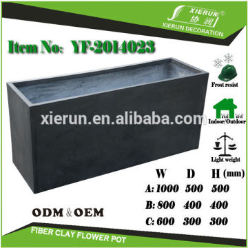 High strength Outdoor giant garden planter for planting