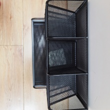 Metal stationery storage rack Painting room pen basket