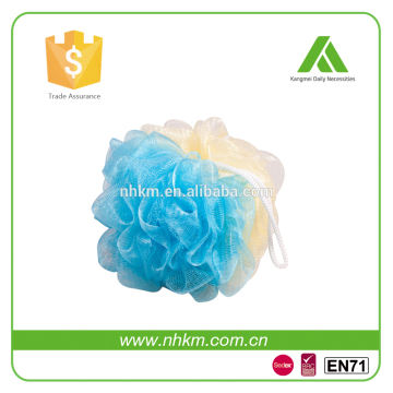 Work with any shower gel Colorful bath flower sponge