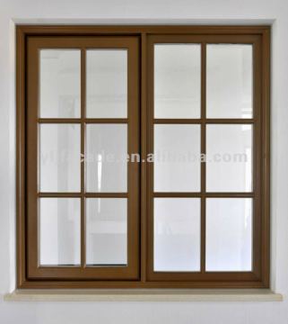 Aluminum Wood frame Window