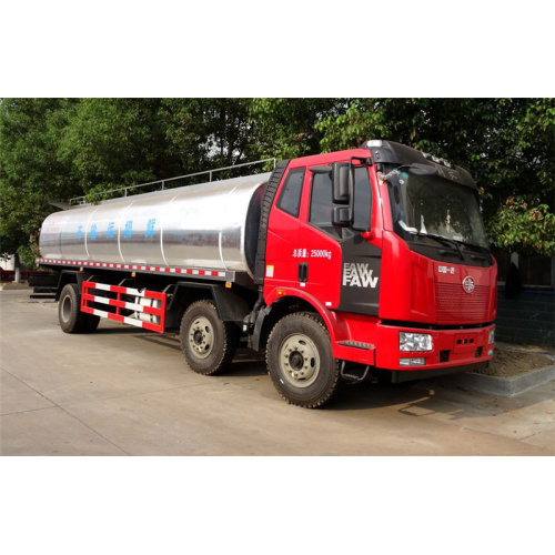 FAW 3 axis 6x4 fresh milk transporter truck