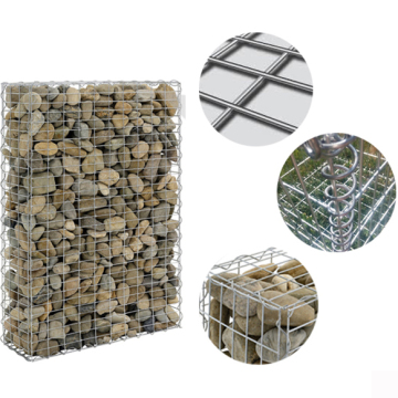 Stone Rock Filled Gabion Box