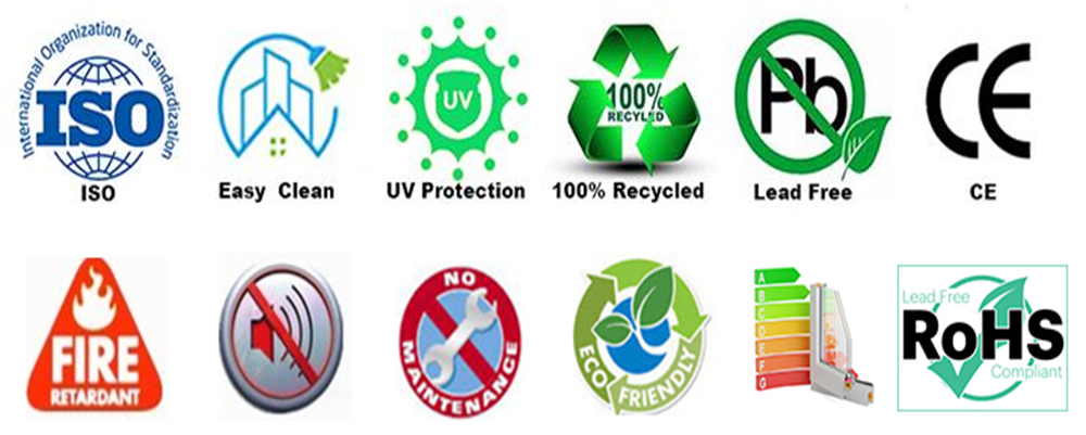 Certification of upvc window Certification of upvc window