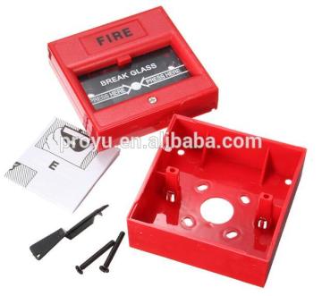 Glass break emergency glass buttons, emergency exit door devices four color optional