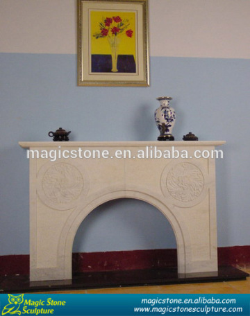 natural stone fireplaces mantel