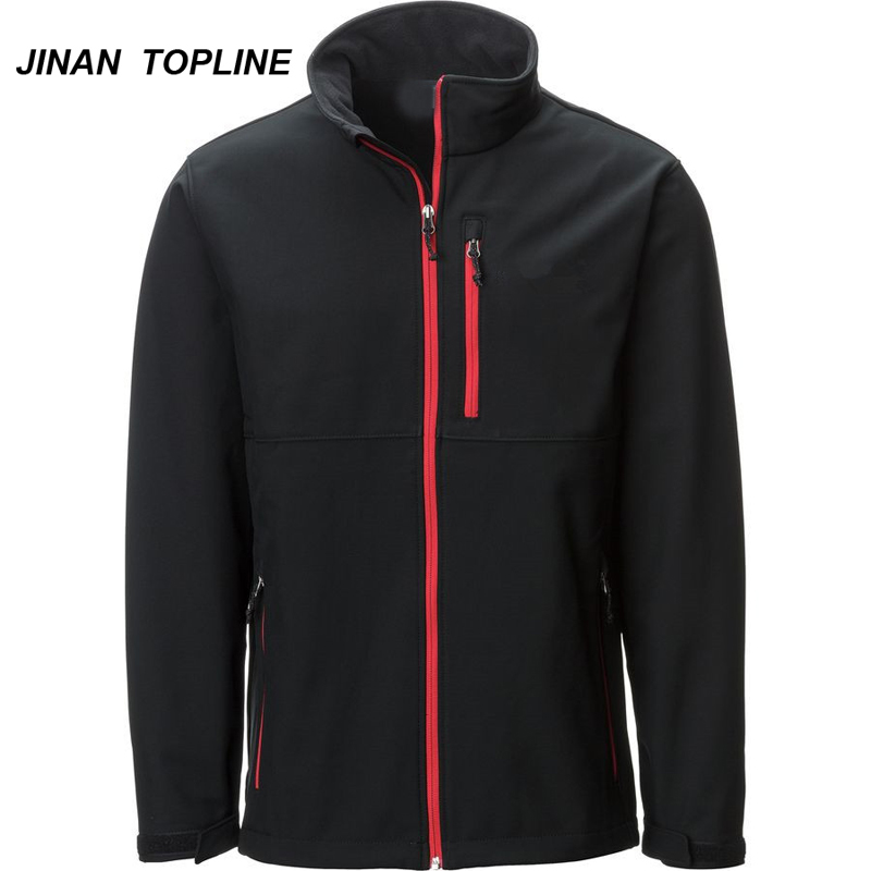 Men's Soft Shell Jacket With Zipper