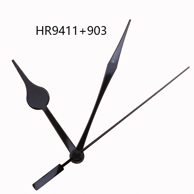 Hr9411 102 mm Black Spade Clock Hands 903 Second Hand