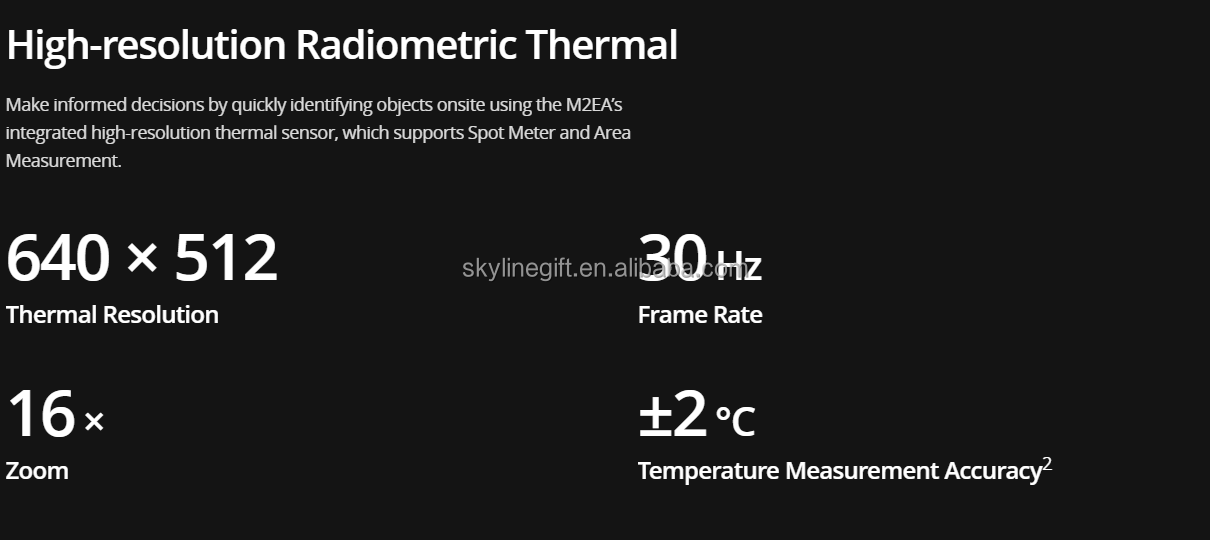 DJI Mavic 2 Enterprise Advanced 48MP Visual Camera with obstacle sensing UAV dual camera for search and rescue, firefighting