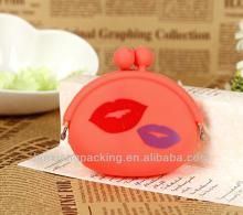 Fashionable Button Silicone Cell Phone Pouch