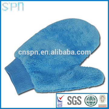 Car washing glove terry cloth mitt microfiber car wash mitt