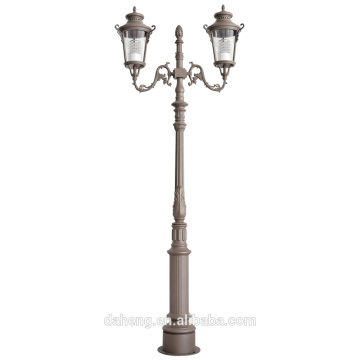 Decorative Antique Cast Aluminum Street Pole Light