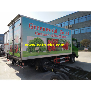 5 Ton HOWO Refrigerated Light Trucks