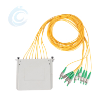 1x8 PLC Splitter Card with 16-way FC Fiber Optic PLC Splitter Module for FTTH Installation