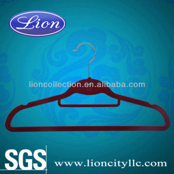 LEC-F5019 Top-grade and fine quality velvet hanger