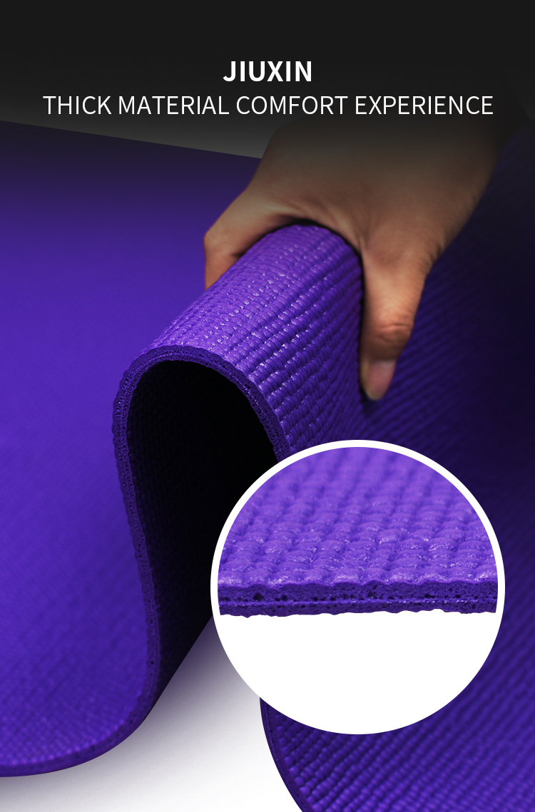 Monochrome PVC yoga mat