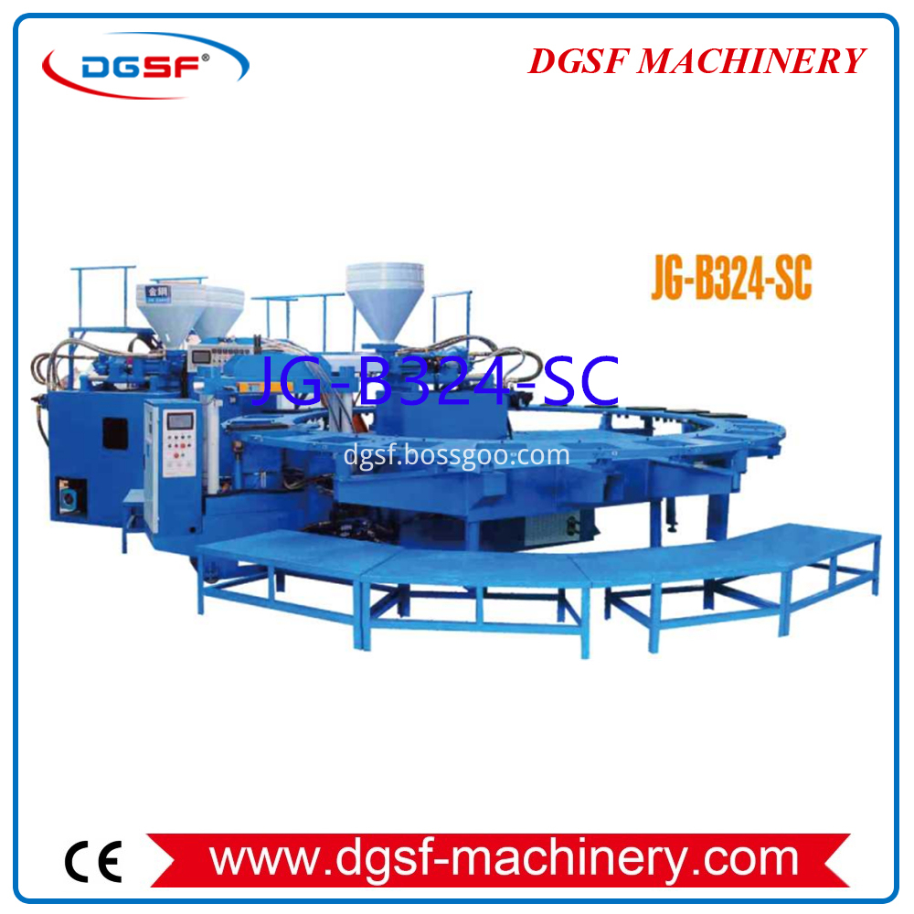 Crystal Blowing Shoe Injection Molding Machine 