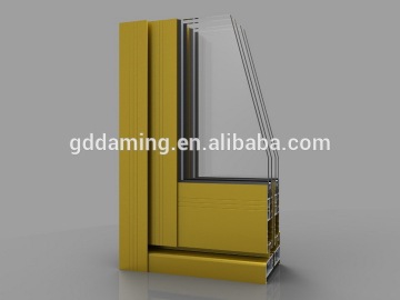 Heating insulating aluminum window profile