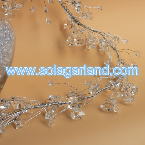 Acrylic Crystal Stone Beaded Branch Wedding Decor