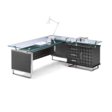 Office Design Furniture Ceo Desk Executive Table With Glass Top