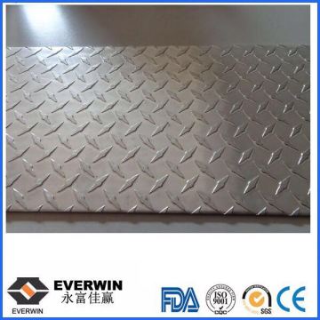 5 Bars Aluminium Checkered Sheet For Customer