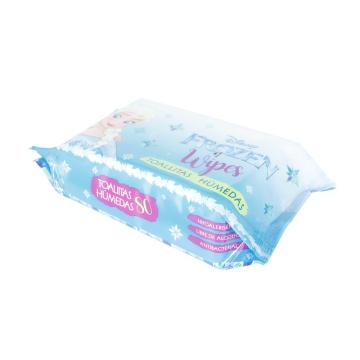 Lingettes biodégradables pour bébé pour un visage et des mains propres