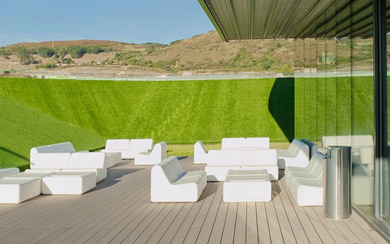 Eco-Friendly Wood Plastic Composite Waterproof Modern Design Outdoor Co-Extrusion Deck Wood