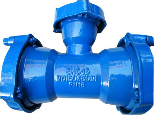 Mechanical Joint Fitting Ductile Iron Flange pipe Fitting Water Pressure Flange pipe Fittings