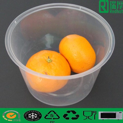 High Quality Biodegradable Eco-Friendly Plastic Food Box for Food Storage 300ml