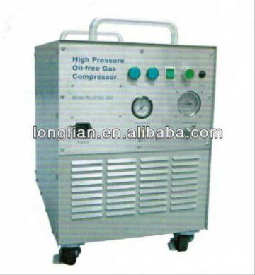 Small portable oxygen fill system/Cylinder