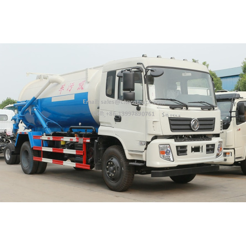 ใหม่ล่าสุด Dongfeng ZD 10m³รถบรรทุกกำจัดสิ่งปฏิกูล