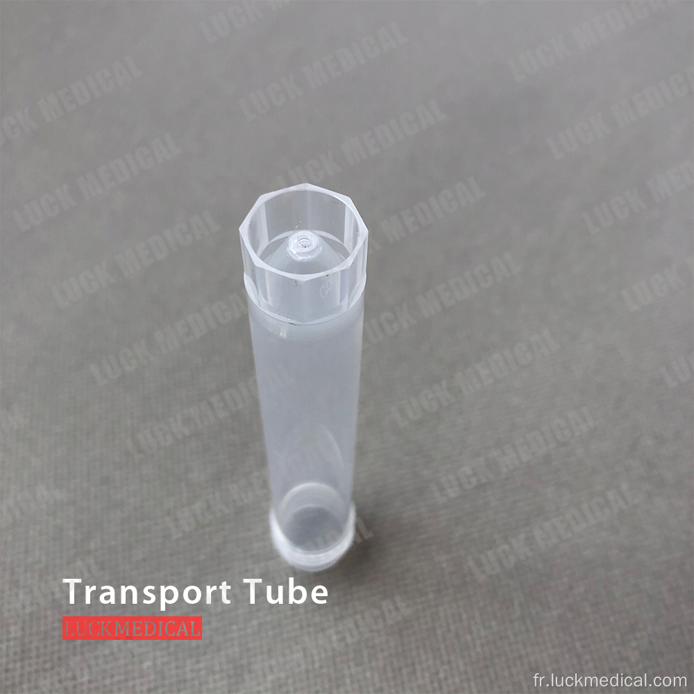 Tube vide de transport viral avec / sans étiquette FDA