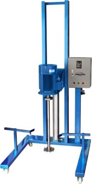Laboratory mobile pneumatic lift disperser (A3 bracket)