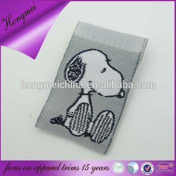 grey loop fold damask main labels for kids