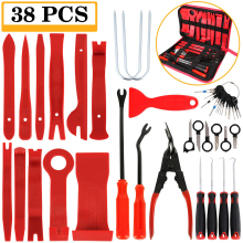Hand Tool Removal Tool Kit Car Panel Tool 11-38pcs Disassembly Tool Set Car Door Panel Removal Tool Audio Disassembly Tool Kit
