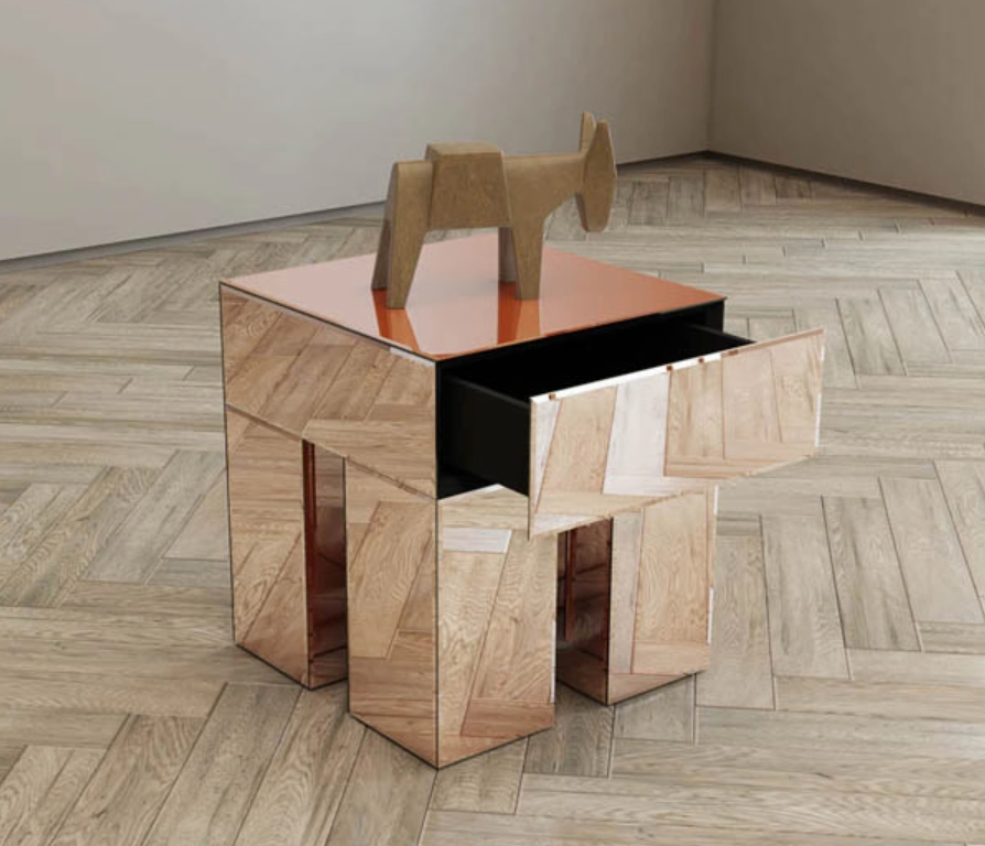 Домашняя мебель для маленького зеркала прикроватное столик