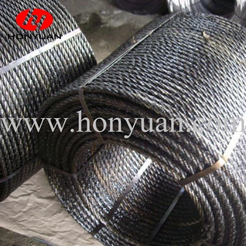 High Quality 6*24 Steel Wire Rope for Goods Net