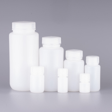 Natural Color HDPE Reagent Bottle, Wide Mouth Bottle