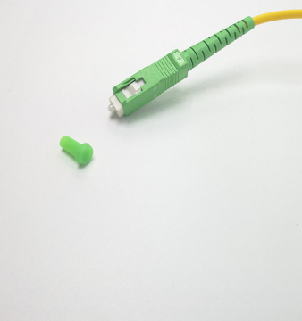 SC APC Simplex Pigtail Single Mode Fiber Pigtails