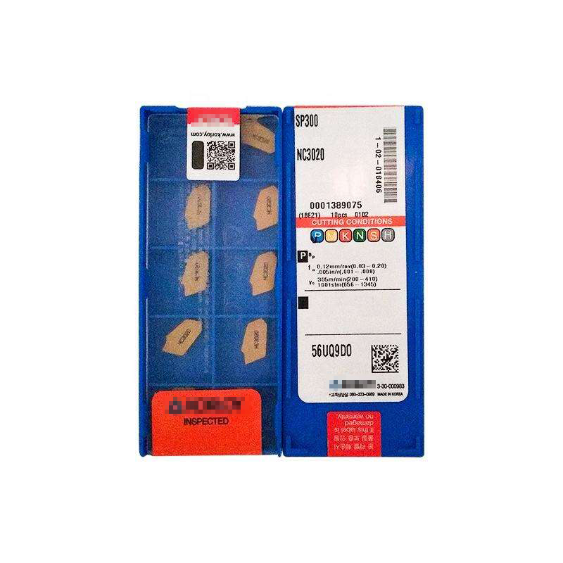 CNC turning cutting tool KORLOYS SP300 PC9030 Tungsten Carbide Grooving inserts