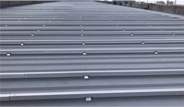 Aluminium Roof Solar Panel Mounting Structure 