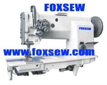 Double Needle Unison Feed Heavy-Duty Lockstitch Machine
