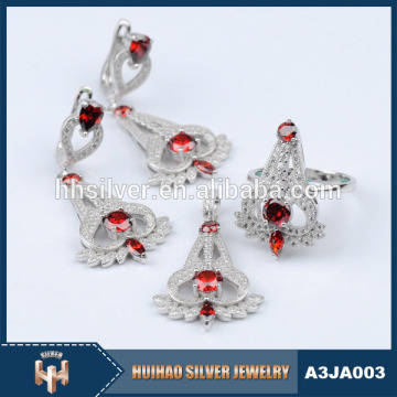 china wholesale 925 silver jewelry set,silver indian bridal jewelry ,925 silver sets