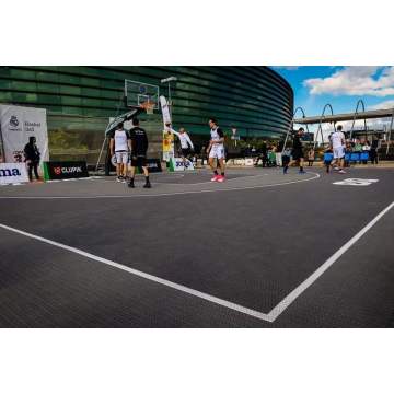 Tile di campo da basket sportivo per interblocco