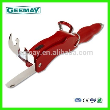 pen led light with knife