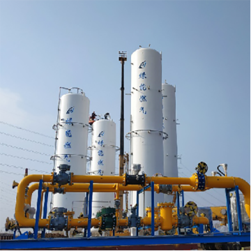 LNG Gasification&Peaking Shaving Station/Pressure Regulating Skid