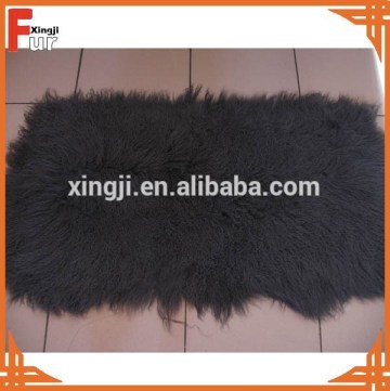 Long hair Curly Mongolian Lamb Fur