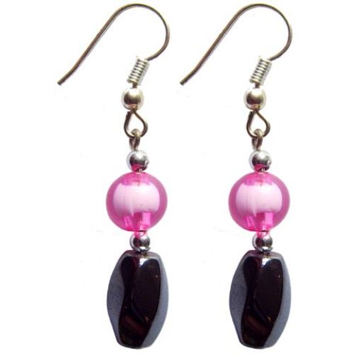 Hematite Earring