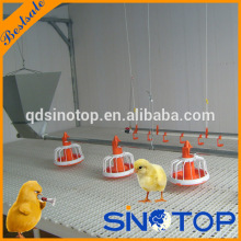 Chicken raising equipment for broilers and breeders