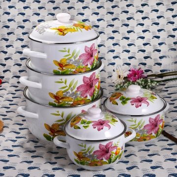 3PCS Enamel Salad Bowl Set (LFC1042D)